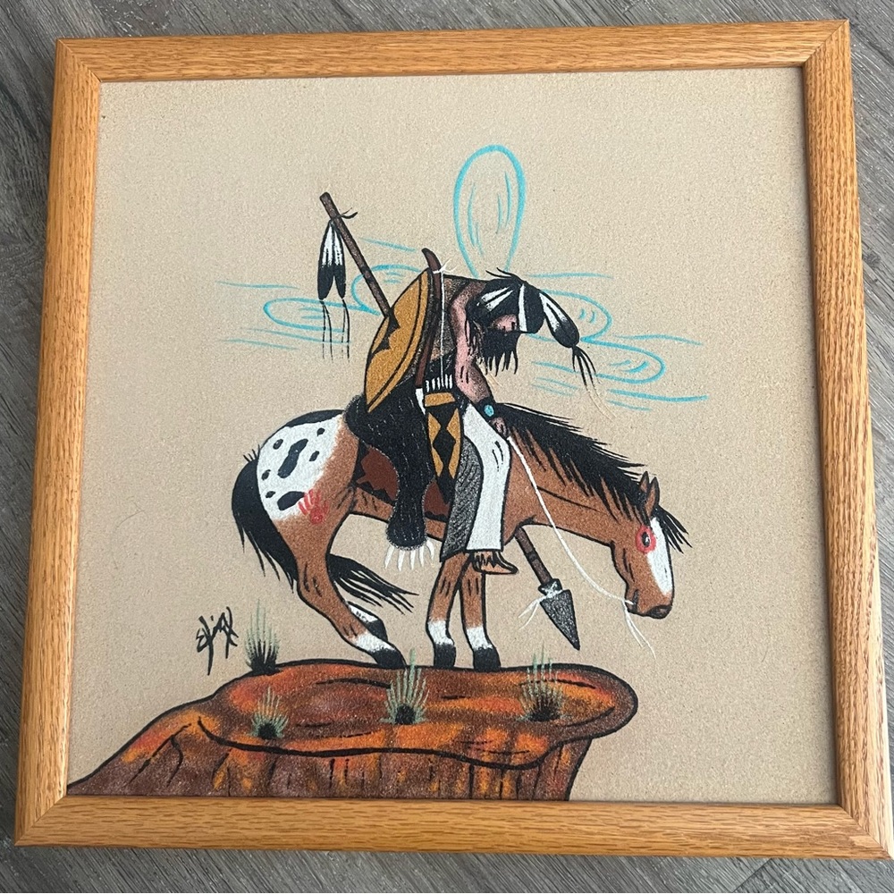 Native American Sand Painting